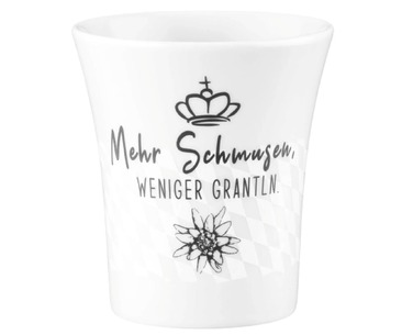 Кружка "Mehr Schmusen, Weniger Grantln" 0,4 л Diva Seltmann Weiden