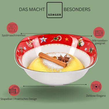 Набор рождественских пиал 0,3 л 6 предметов Bilgola Christmas Design Sänger