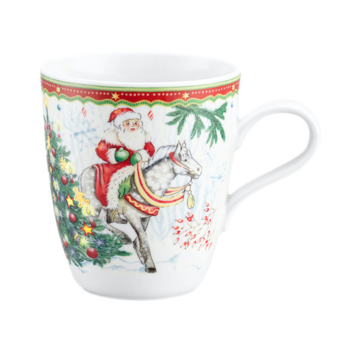 Кружка "Встреча Санта-Клаусов" 0,4 л Christmas Mugs Seltmann Weiden