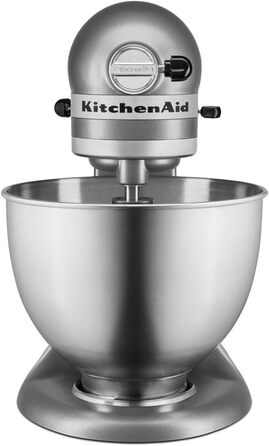 Кухонный комбайн 4.3 л, 1850 Вт, 10 скоростей, серебристый 5K45SSESL KitchenAid