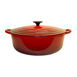 Кастрюля / жаровня 30 см, вишневый Le Creuset 