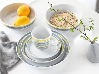 Столовый сервиз фарфоровый на 2 человека 10 предметов Trend Line 22902 Allround Series CreaTable