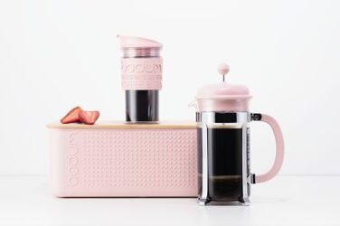 Кружка дорожная розовая с двойными стенками, 0,35 л, Travel Mug Bodum