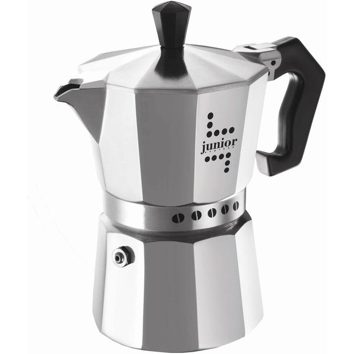 

BIALETTI Кофеварка для эспрессо на 6 чашек Junior Bialetti, Серебро