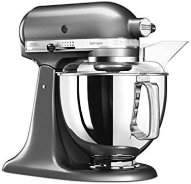 Кухонный комбайн 3 л 300 Вт, 10 скоростей, серебристый 5KSM175PSEMS KitchenAid