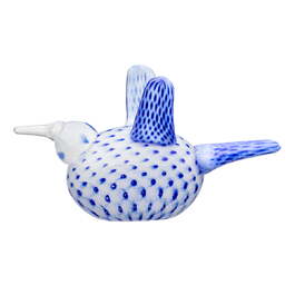 Статуэтка 20х13,5 см синяя Birds by Toikka Iittala