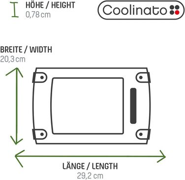 Набор разделочных досок 3 предмета Coolinato