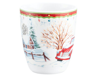 Кружка "Машина с рождественской елкой" 0,4 л Christmas Mugs Seltmann Weiden