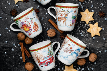 Кружка "Снеговик" 0,4 л Christmas Mugs Seltmann Weiden