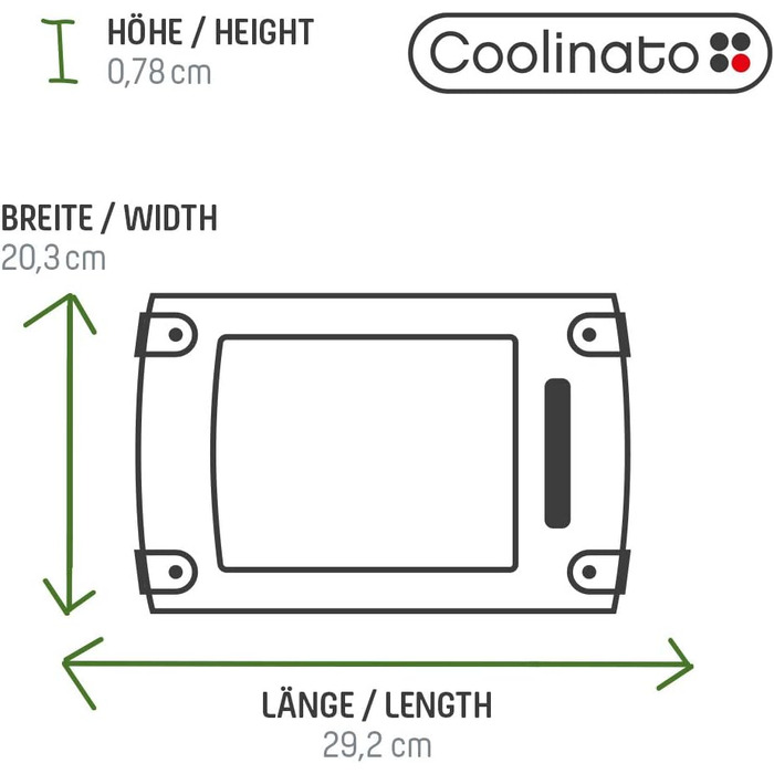 Набор разделочных досок 3 предмета Coolinato