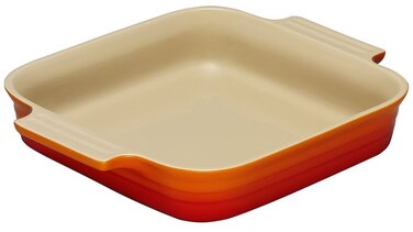 Блюдо квадратное 23 см, оранжевый Le Creuset