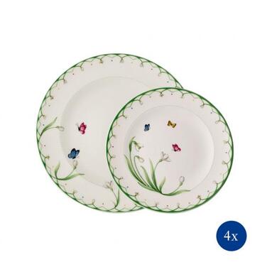 Набор тарелок 8 предметов Colourful Spring Villeroy & Boch