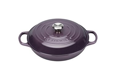 Сковорода-жаровня чугунная 30 см, фиолетовый Le Creuset