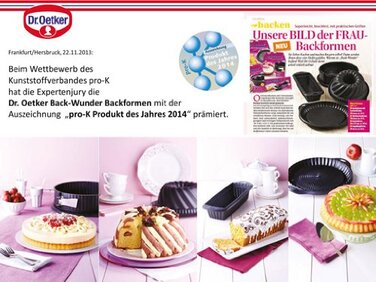 Форма для выпечки кексов Ø 24 см Back Wunder Dr. Oetker