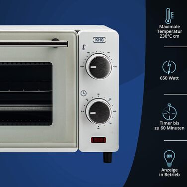 Мини-духовка 650 Вт KHG