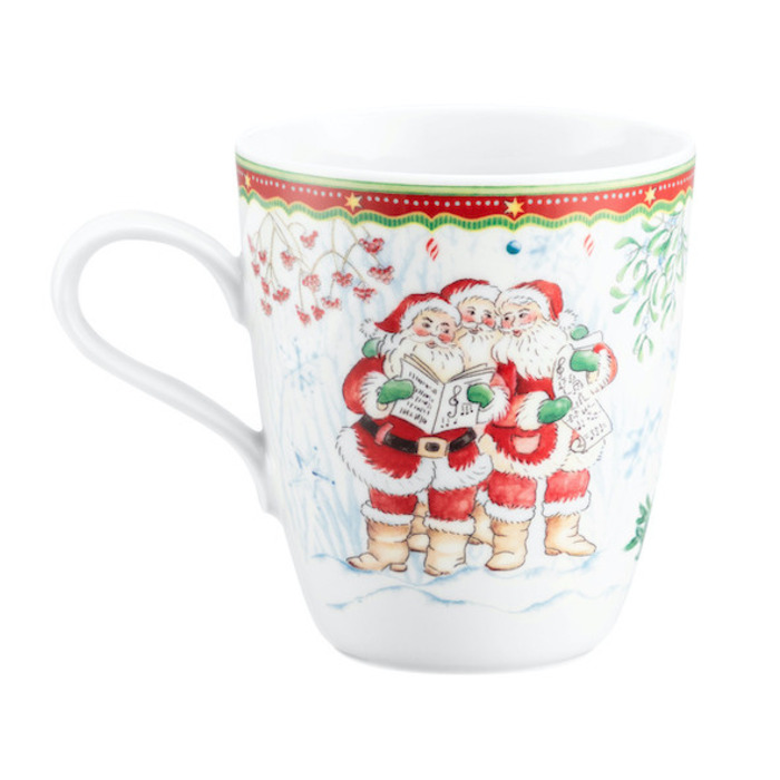 Кружка "Встреча Санта-Клаусов" 0,4 л Christmas Mugs Seltmann Weiden