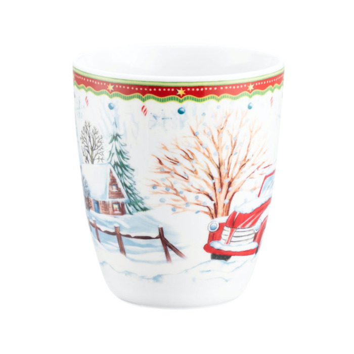 Кружка "Машина с рождественской елкой" 0,4 л Christmas Mugs Seltmann Weiden