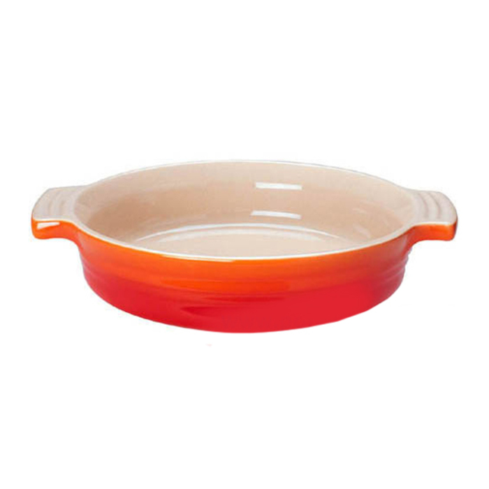 Блюдо овальное 24 см, оранжевое  Le Creuset