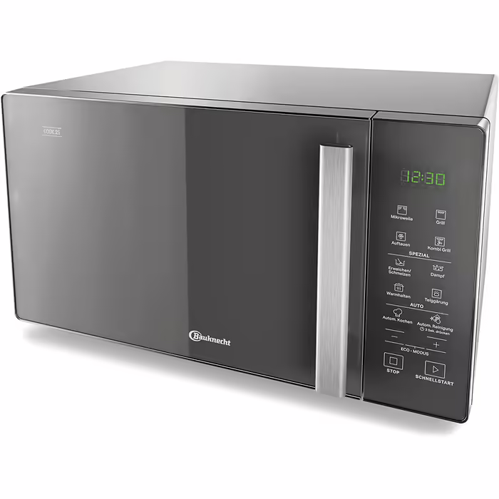 Микроволновая печь Bauknecht MW 254 SM / 900 Вт / 25 л / Функция приготовления на пару / Автоочистка / Функция плавления/функция поддержания тепла