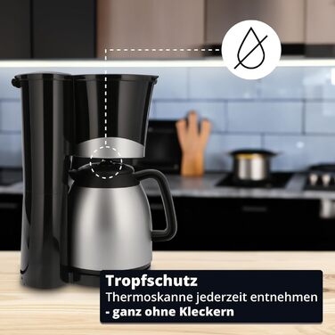 Кофемашина 1 л 870 Вт	Black KHG