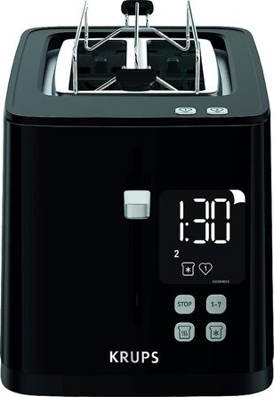 Тостер на 2 ломтика, 7 уровней Smart'n Light KH6418 Krups, электрочайник BW2441 Pro Aroma Krups