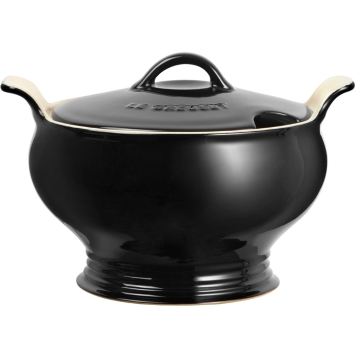 Супница 23 см, сияющий черный  Le Creuset