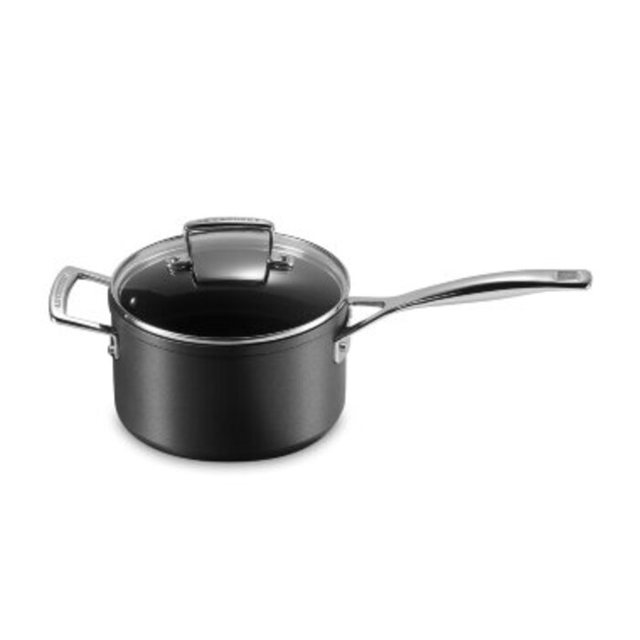 Ковш со стеклянной крышкой 2,8 л черный Le Creuset