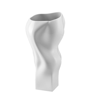 Ваза 27 см белая Blown Rosenthal