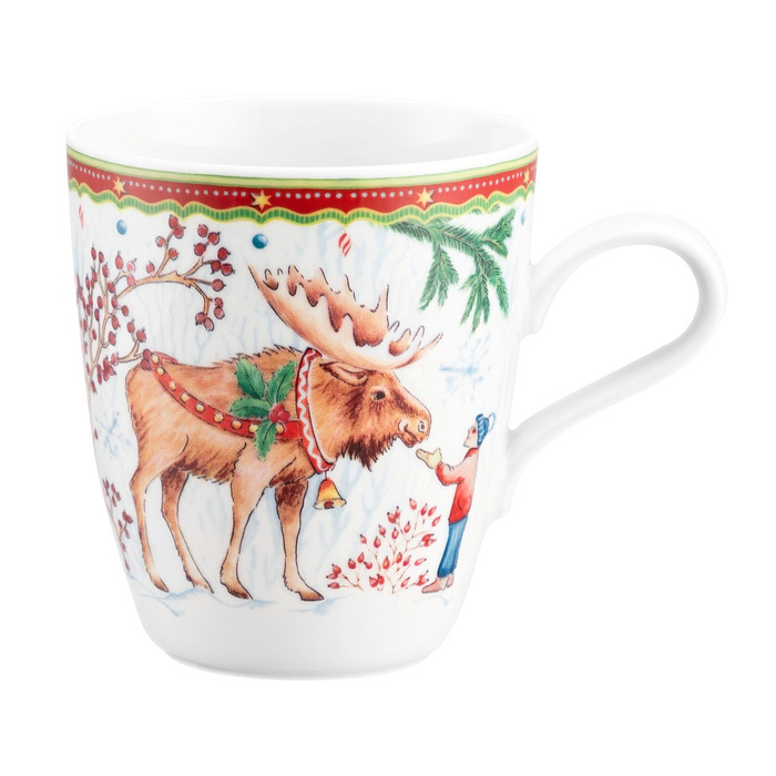 Seltmann Weiden Кружка Лось с ребенком 04 л Christmas Mugs Seltmann Weiden 5330₽