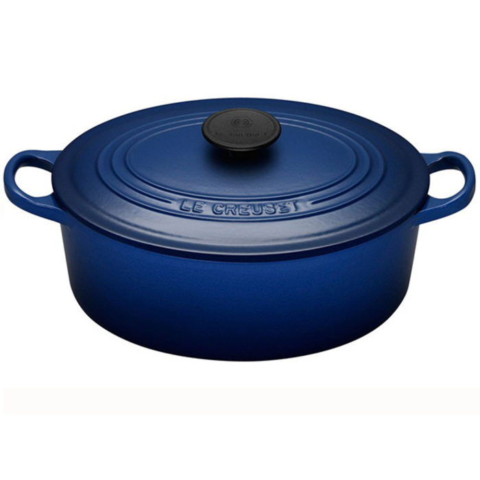 

Le Creuset Гусятница / жаровня 29 см, синяя Le Creuset