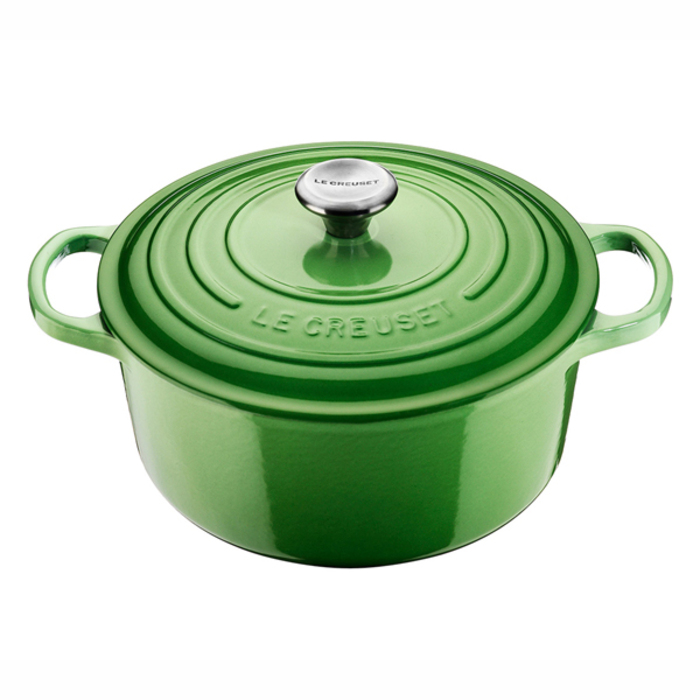 Кастрюля / жаровня с крышкой 22 см, розмарин Le Creuset