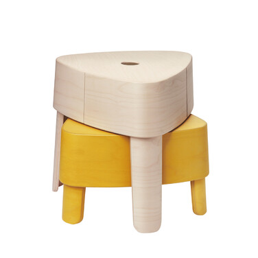 Табурет 40,9х40,6 см белый Plektra Iittala
