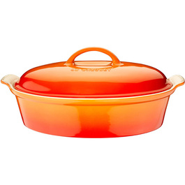 Блюдо для запекания 36 см, оранжевый  Le Creuset