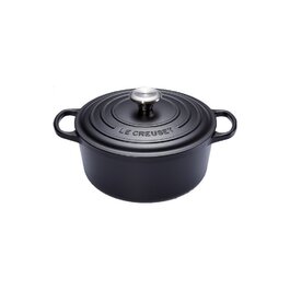 Кастрюля / жаровня 20 см, черный Le Creuset