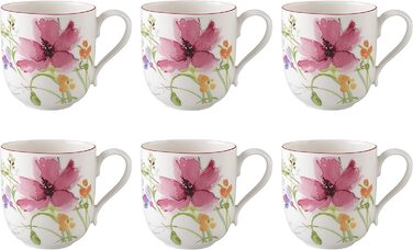 Набор из 6 чашек для кофе Villeroy & Boch Mariefleur Basic 260 мл