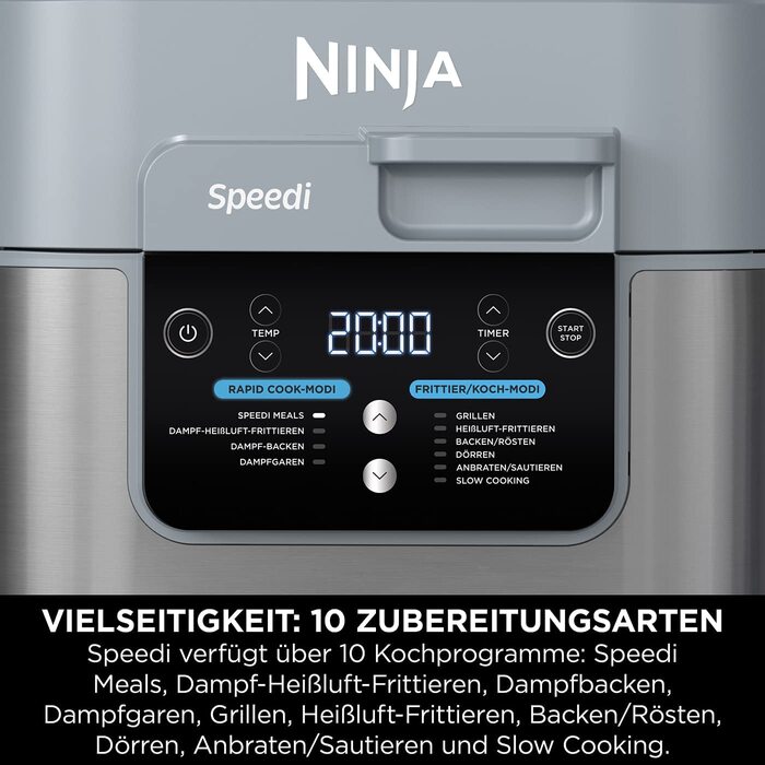 Фритюрница 1760 Вт на 5,7 л Speedi Ninja