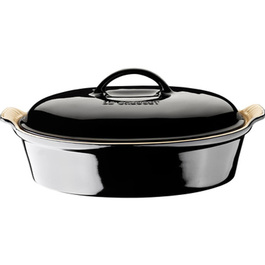 Блюдо для запекания 36 см, черный  Le Creuset