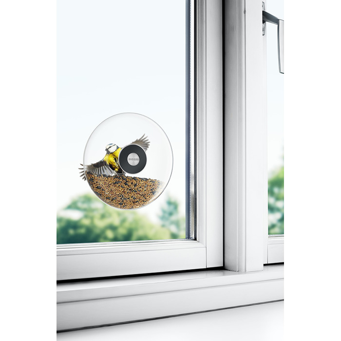 Скворечник 7,5x20 см прозрачный Fenster Vogel Futterstelle Eva Solo